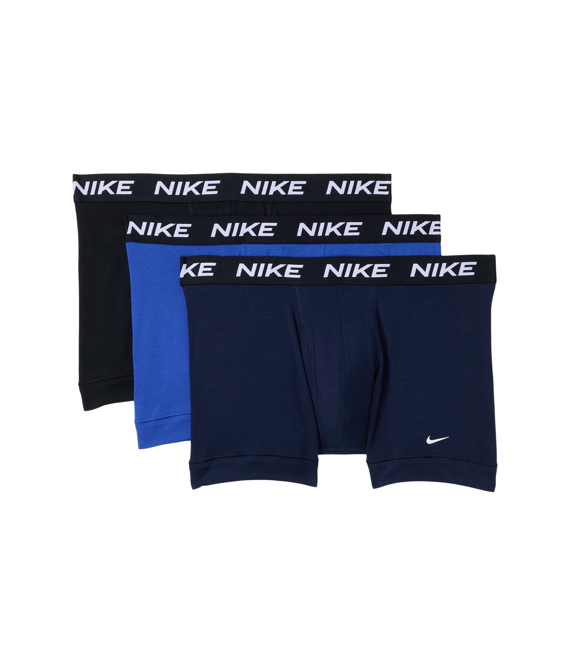 Bragas Nike hombre algodón elástico lote 3 calzoncillos cómodos con abertura 2