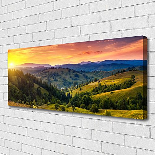 Déco Murale Moderne Nature Meadow Mountain Forest pour Évader Votre Esprit - 3
