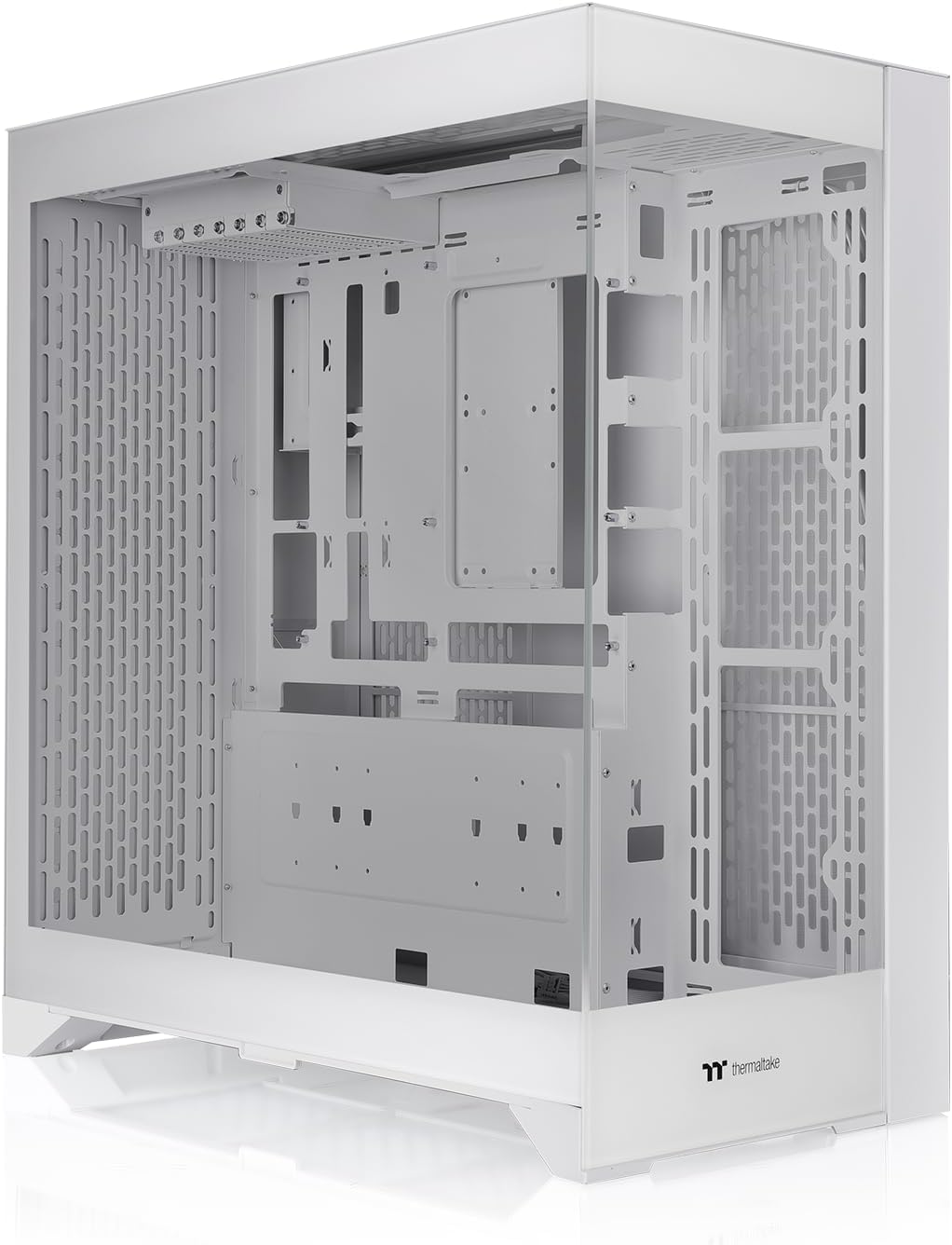 Thermaltake CTE E660 MX Snow White | ATX/E‑ATX PC Case | Dual Front Panel (Glass/Air) | Dual Chamber | Radiator up to 420 mm* | Very Quiet Builds