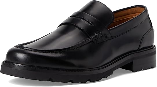 Amazon.com | Florsheim Men's Renegade Moc Toe Penny Loafer, Black