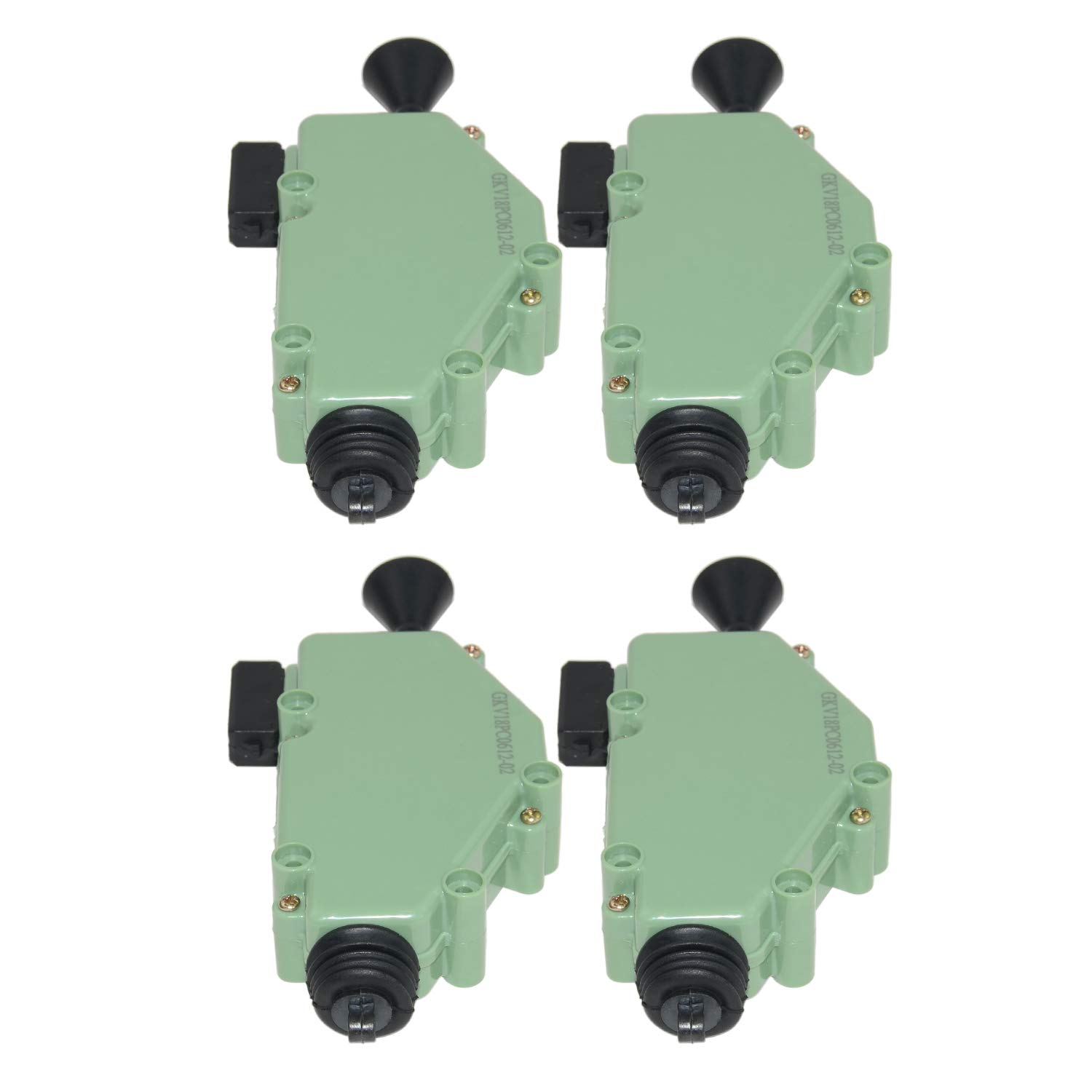 4× Stellmotor mit Zentralverriegelung ZV 4-Polig 7D0959781A Kompatibel mit T4 701959781 7D0959781A 701959783A 255959781 701959781A 255959783A Stellelement Zentralverriegelung