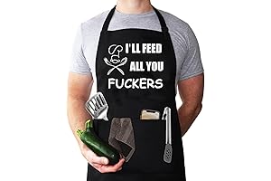 Funny Aprons for Men - The Perfect Gift for the King of the Grill