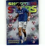 2023-24 Topps Chrome UEFA 1998 Shooting Stars #98-6 Khvicha Kvaratskhelia SSC Napoli Club Competitions Soccer Trading Card