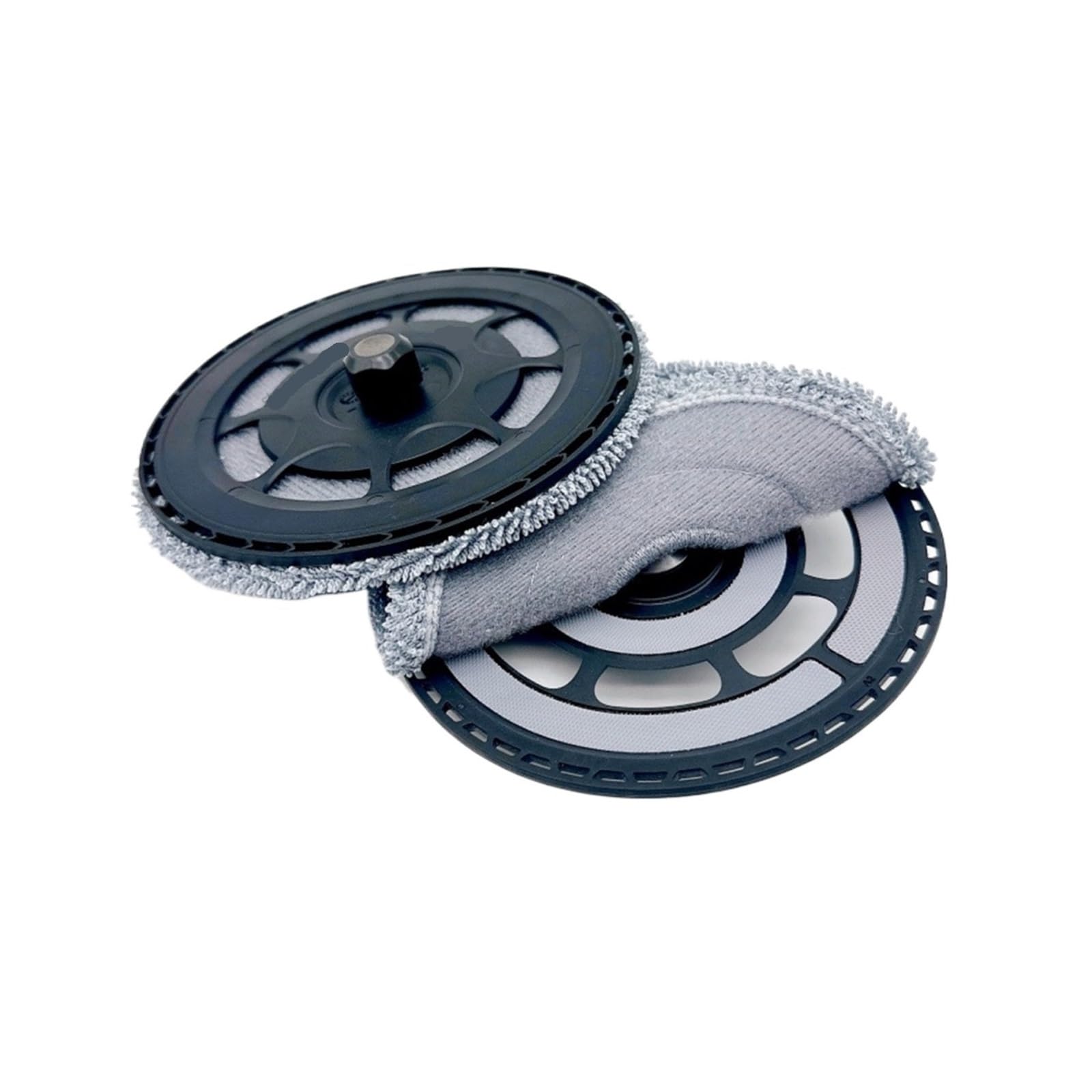 XYMURVVD Mop Mount Robot Vacuum Cleaner Accessory Spare Parts, Compatible For Roborock，Saros 10R / Z70(Mount add Mop 1pair)