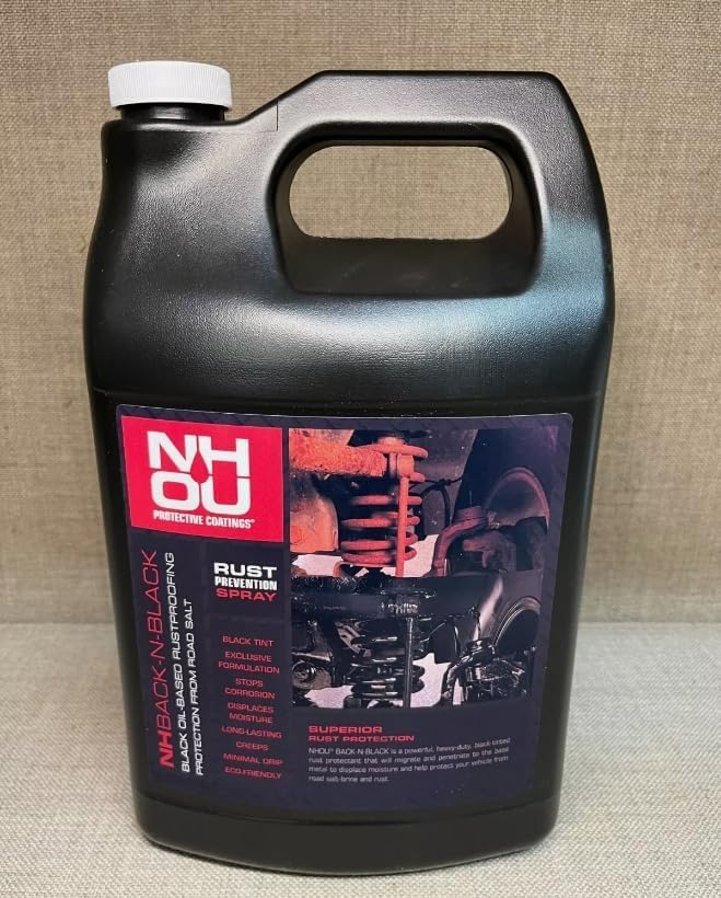 Gal NH Oil Undercoating, Pro Undercoating Gun, Straight Wand, 1 Quart Bottle, 50 Plugs