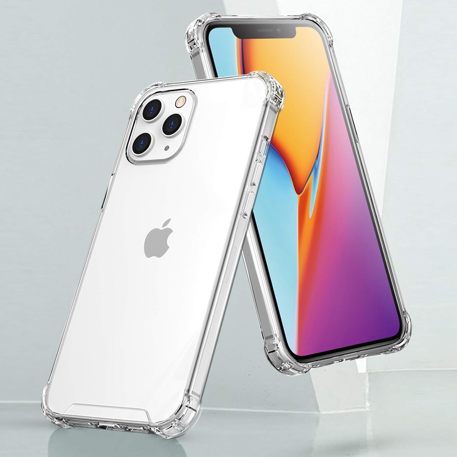 CNPGD for iPhone 12 Pro Max case, Compatible with iPhone 12 Pro Max case, Shockproof Case (Crystal Clear, iPhone 12 Pro Max)