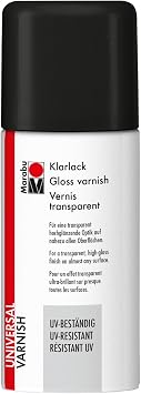 Marabu Klarlack Clear Varnish-150ml, Metal, 14.5 x 5 x 14.5 cm