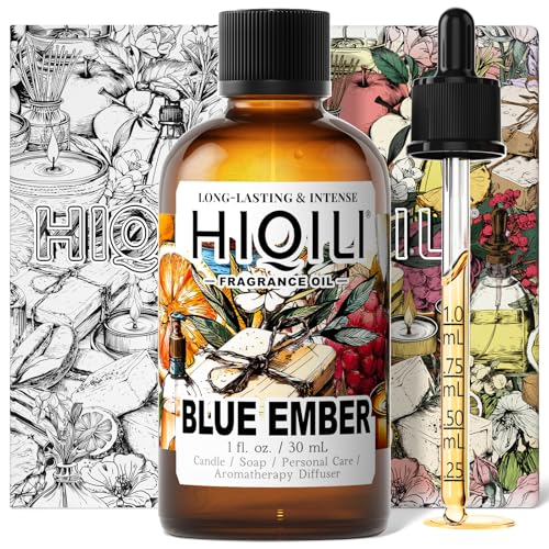 HIQILI Aceite Esencial de Geranio 30ML y Fragrancia Blue Ember 30ML miniatura 3