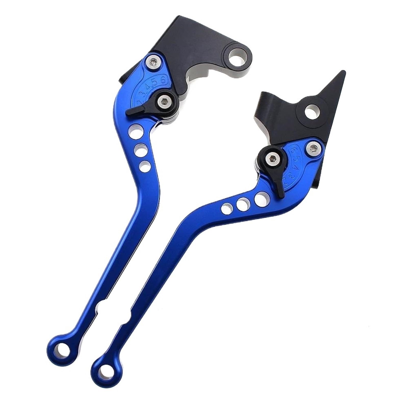 RLIMELOPGG Brake Clutch Levers for CB500F for CB-500F for CB-500 F for CB 500F for CB 500 F 2022 Motorcycle Short Long Brake Clutch Levers(Long Blue)