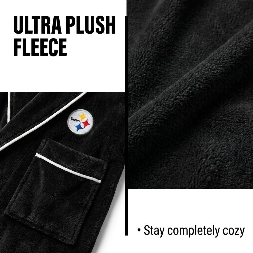 NFL Team Logo Patch Robe
