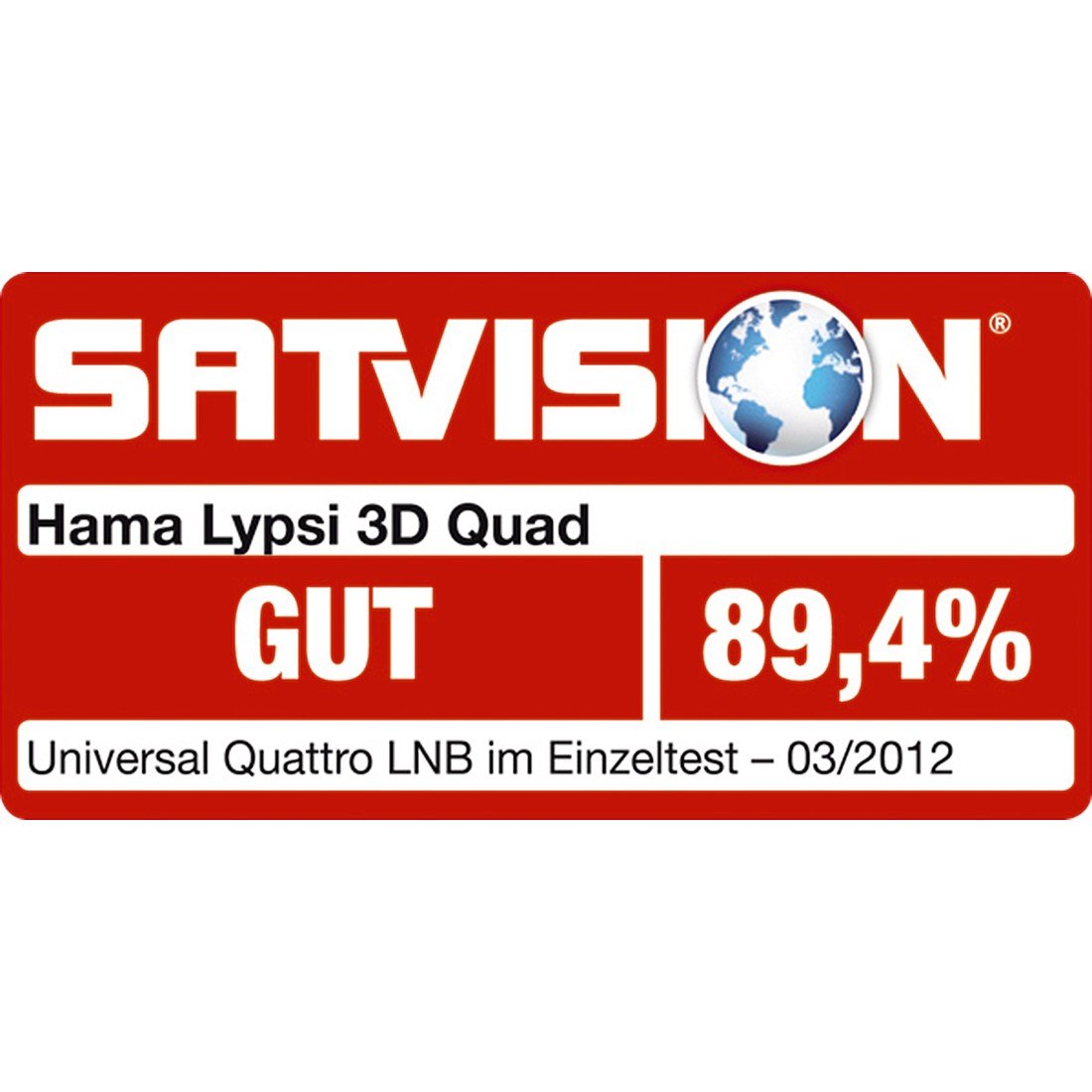 Hama Lypsi 3D Universal Quad LNB