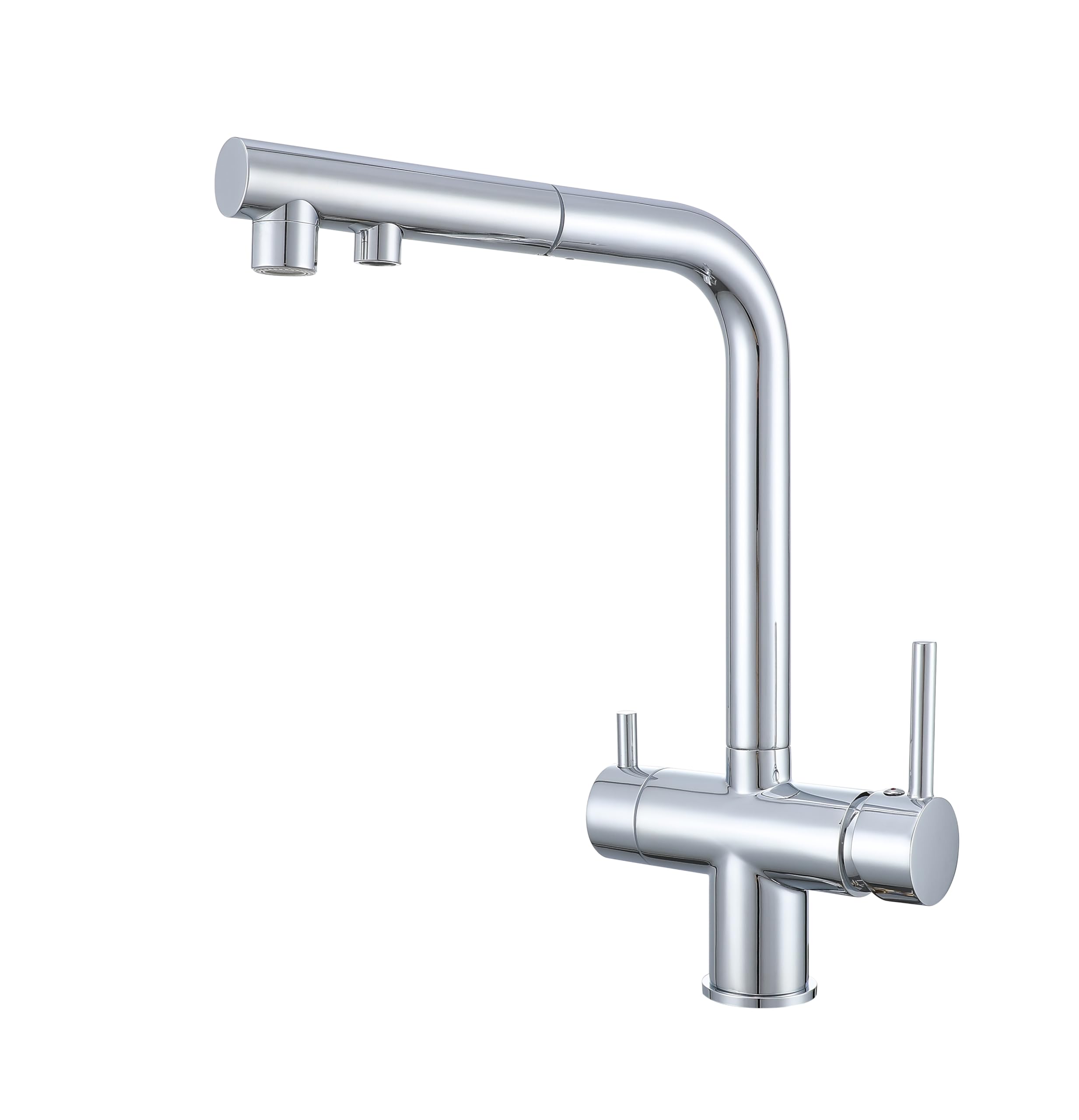 3 Way Kitchen Tap Kitchen Taps with Pull Out Spray Kitchen Pull Out Taps Kitchen Taps with Pull Out Spray Kitchen Mixer Tap with Pull Out Spray (Chrome)