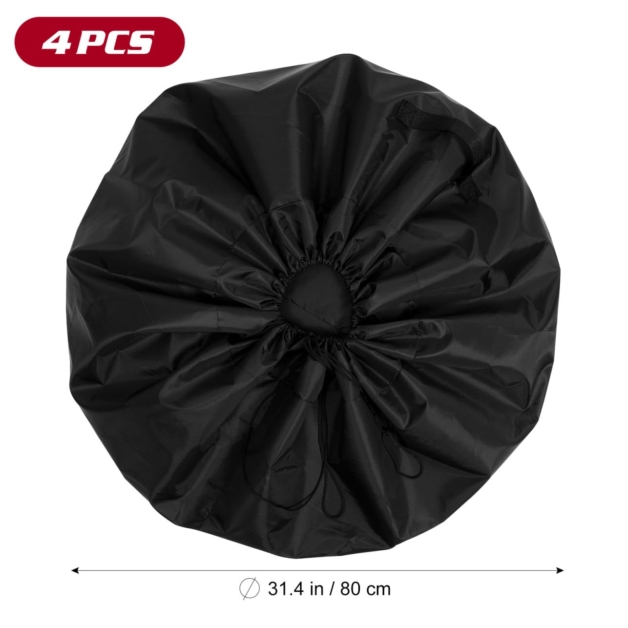 4piezas Funda Rueda Repuesto Oxford Protector Solar Neumáticos Protector Llanta