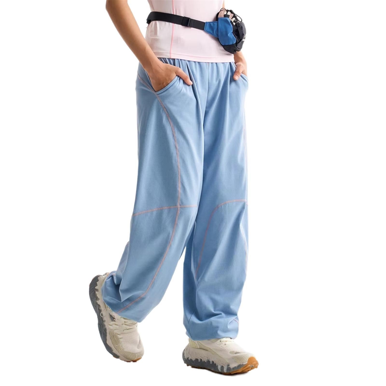 Sudaderas para Hombre, Pantalones Unisex Holgados Deportivos callejeros para Senderismo