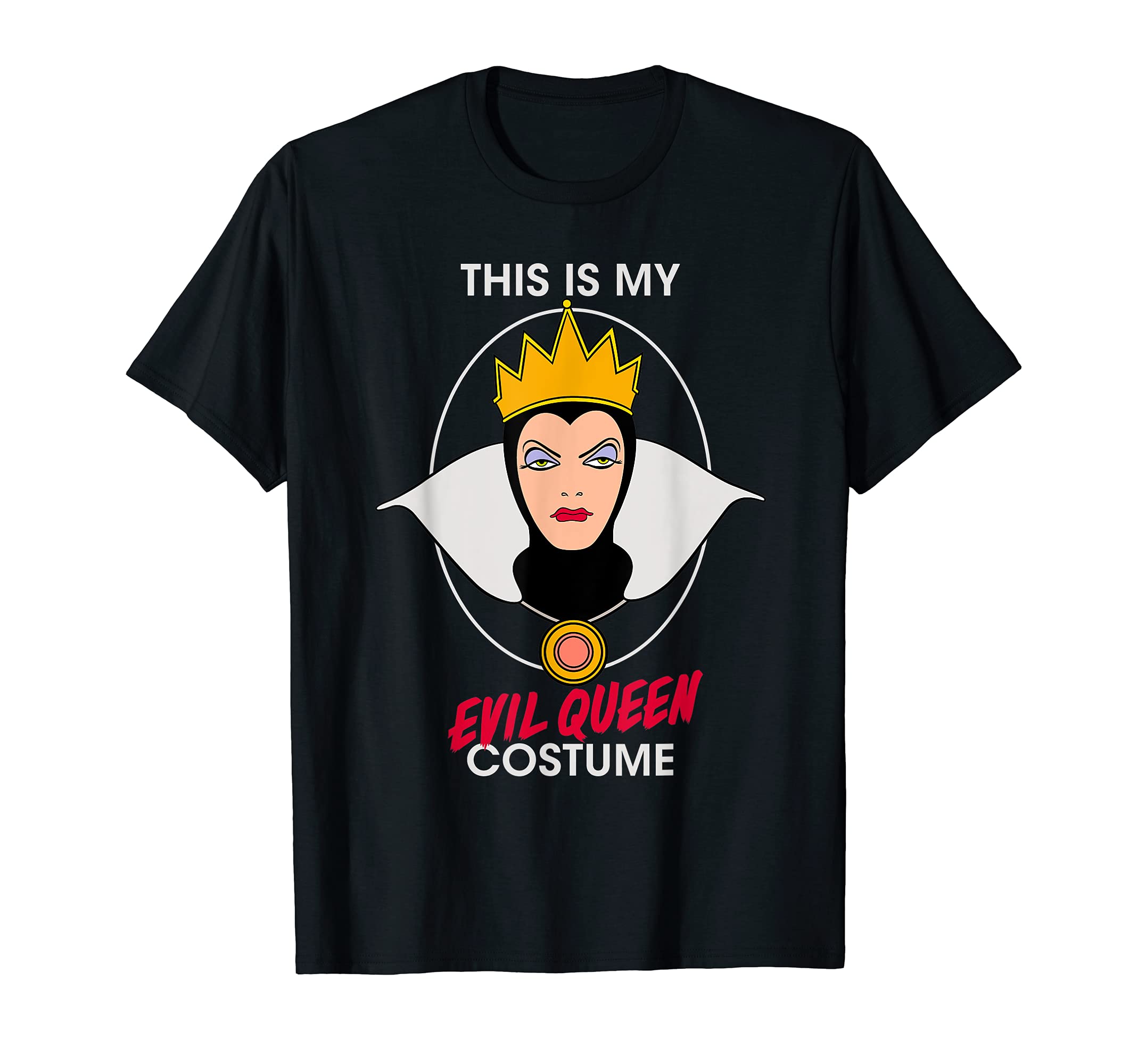 DisneyVillains This Is My Evil Queen Halloween Costume T-ShirtOEKO-TEX STANDARD 100