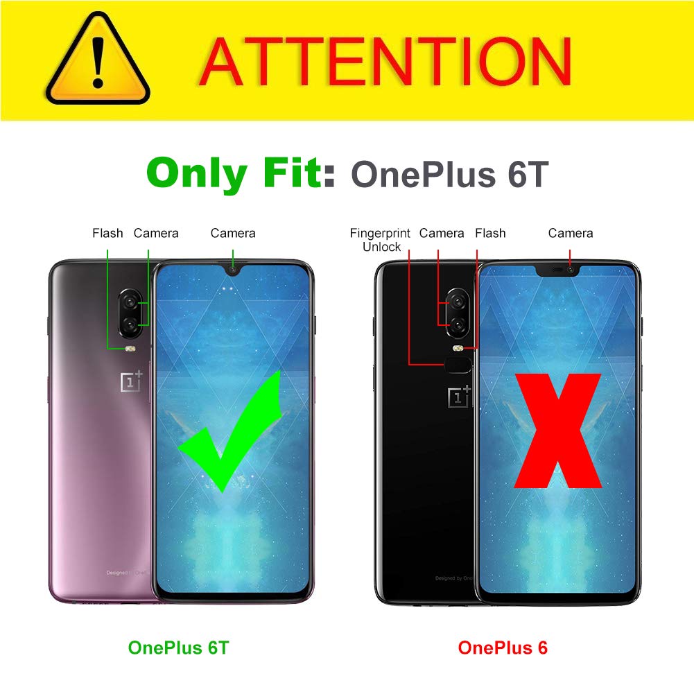 Vetro temperato per OnePlus 6 Pellicola Prottetiva Proteggi schermo