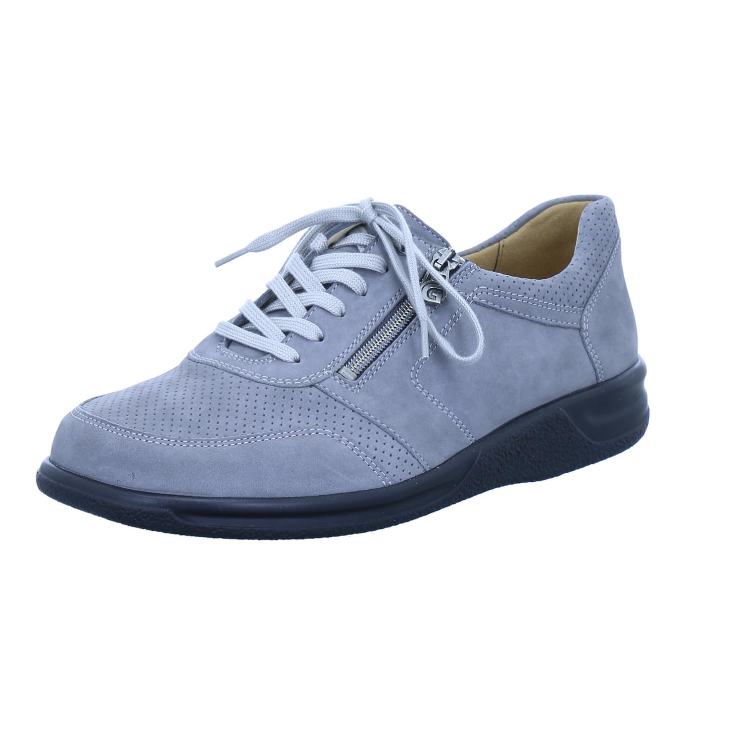 Ganter Men's Kurt Healthcare Shoe, graphitegray, 44 EU XX-Weit