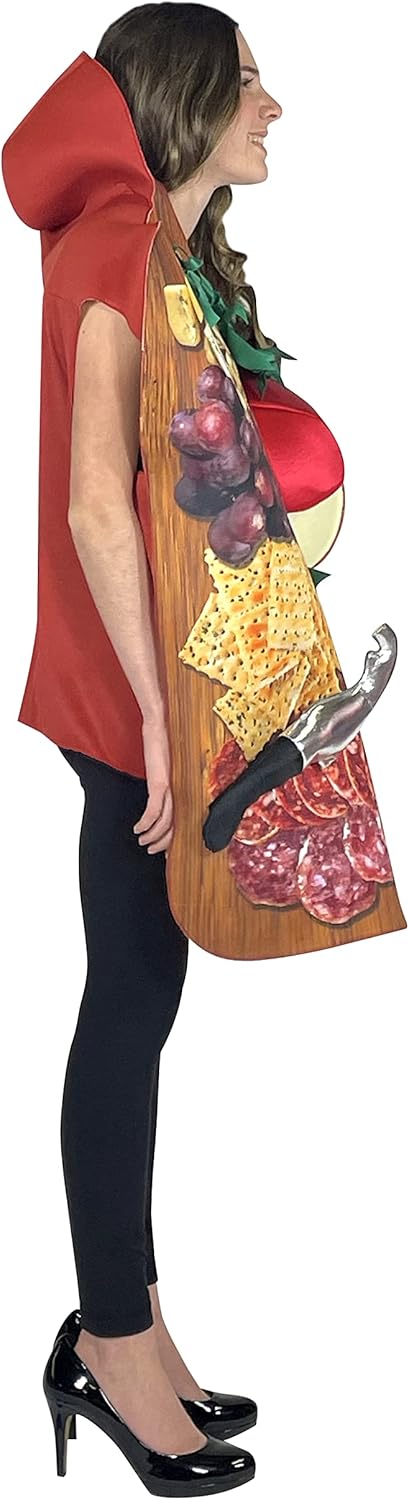 Rasta Imposta Charcuterie Board Costume Meat and Cheese Board Appetizer Dress Up Party Cosplay, Adult One Size - Image 3