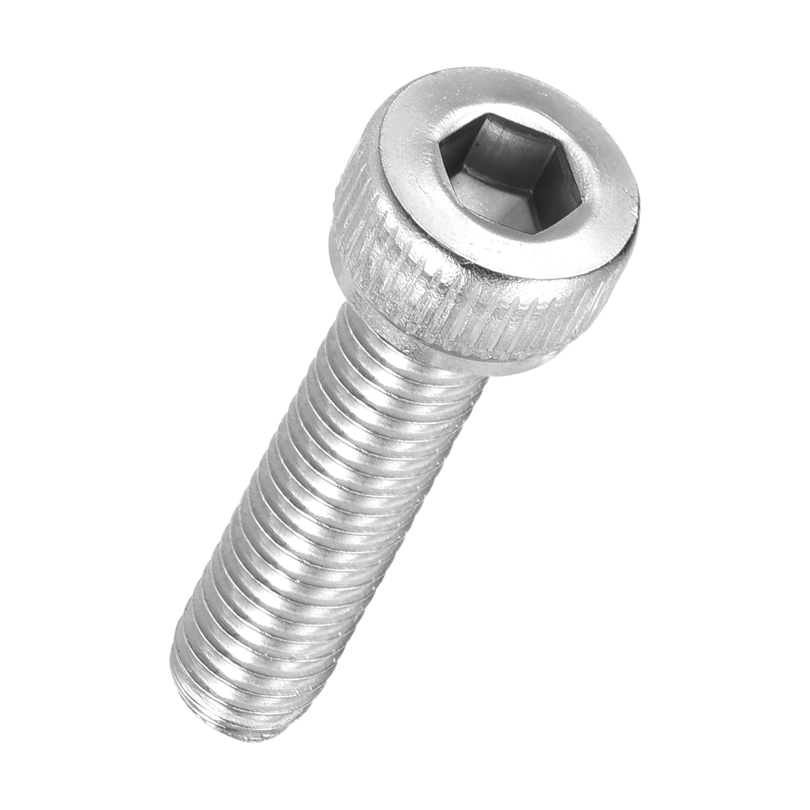 Kozelo 100pcs Socket Head Cap Screws - [M4-0.7 x 16mm] 304 Stainless Steel Allen Socket Drive for Electrical Motor 3D Printing Fan Engine Replacement Use, Silver — image 1