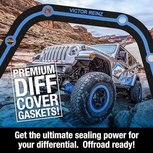 Image of Victor Reinz 71-20059-00 Differential Cover Gasket Compatible With GM 8.875 inch Axle, 12 Bolt