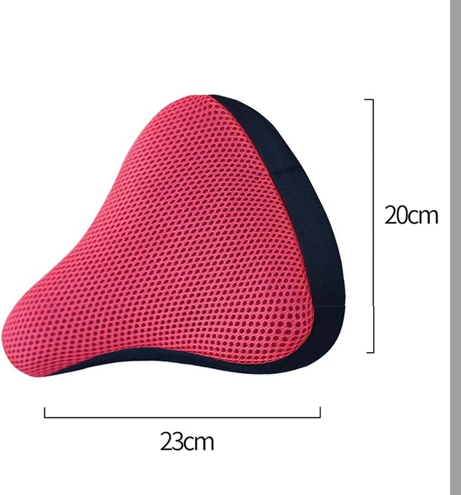 VBESTLIFE Seat Cover, Breathable 3D Fabric Padded Seat Cover for Riding Equipment (Light Blue)