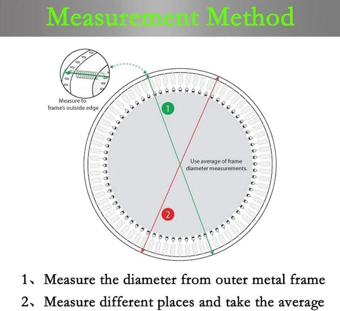 Trampoline Padding Trampoline Replacement Jumping Mat PP Net Garden Round Frames Bounce Jumping Mat