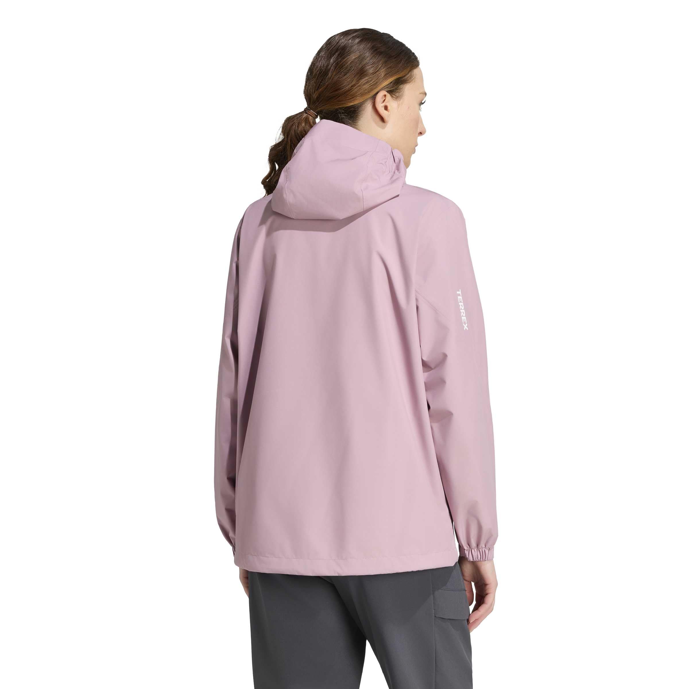 adidas Kobiety Terrex Multi 2.5 Layer Climaproof Rain Coat, magic mauve, S