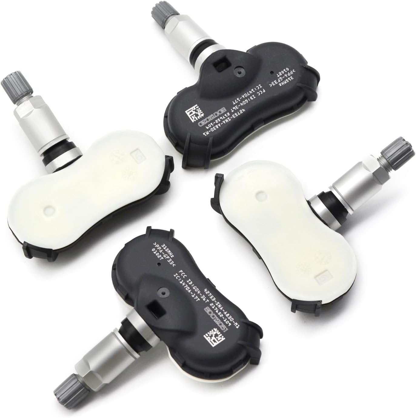 TPMS Sensor 315MHZ Tire Pressure Monitor System 4-Pack 42753SNAA81 42753TR3A81 42753SNAA83 for Honda Civic 2008-2013