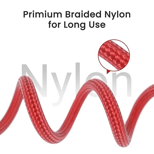 Miniatura 7 de Cable USB C a USB C, paquete de 3 [1 pie+3 pies+6 pies] 60 W 5 A cables de carga rápida tipo C a tipo C para iPhone, Samsung Huawei, iPad, MacBook