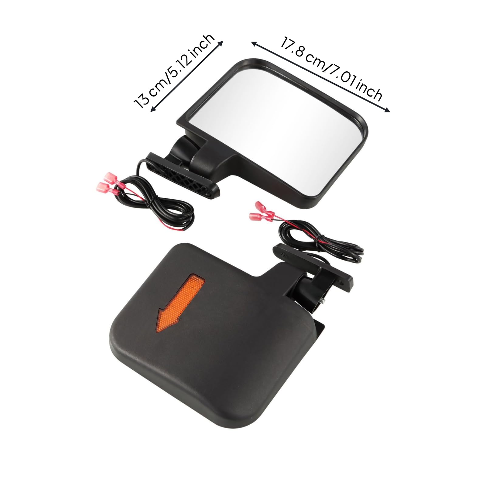 Specchietti per Carrello da Golf Neri