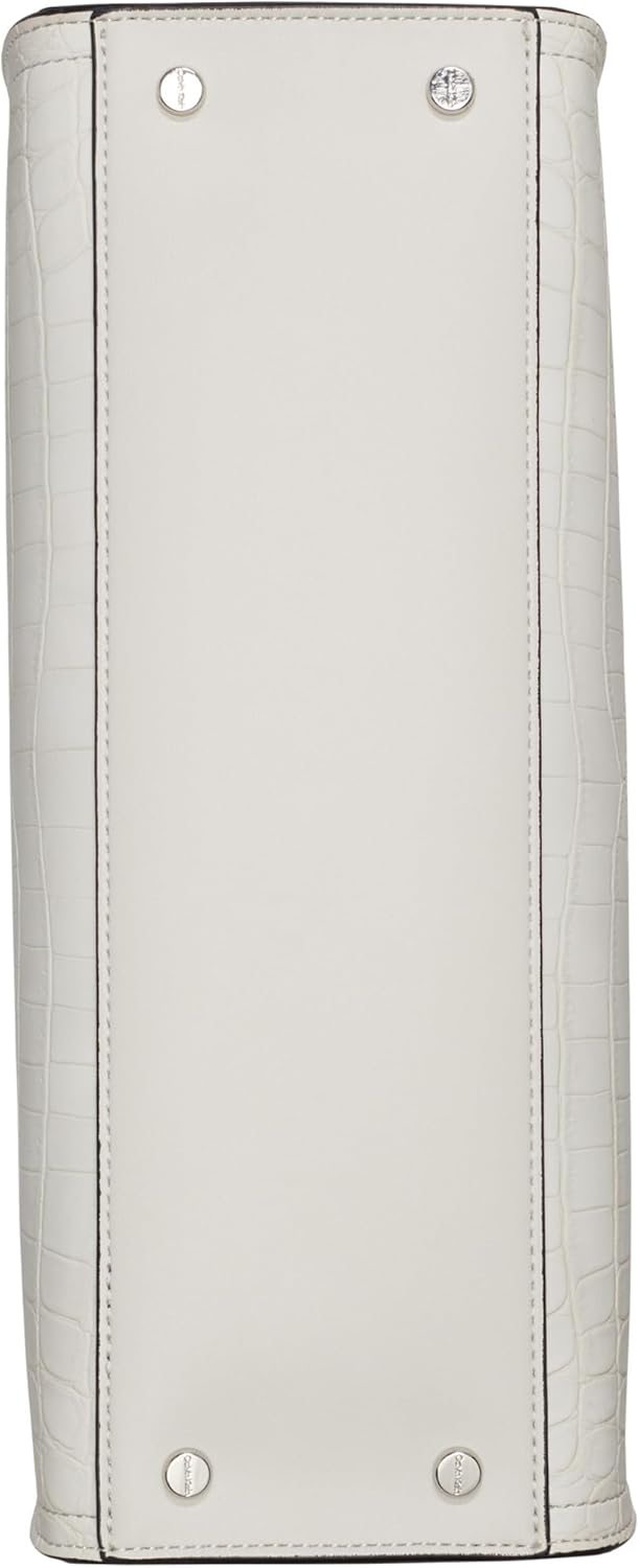 Calvin Klein womens Quill Triple Compartment Satchel - Image 7