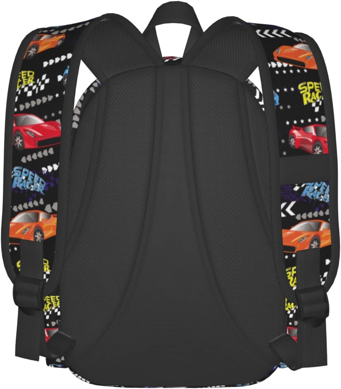 Racing Car Backpack 16 Inches Lightweight Travel Laptop Backpack