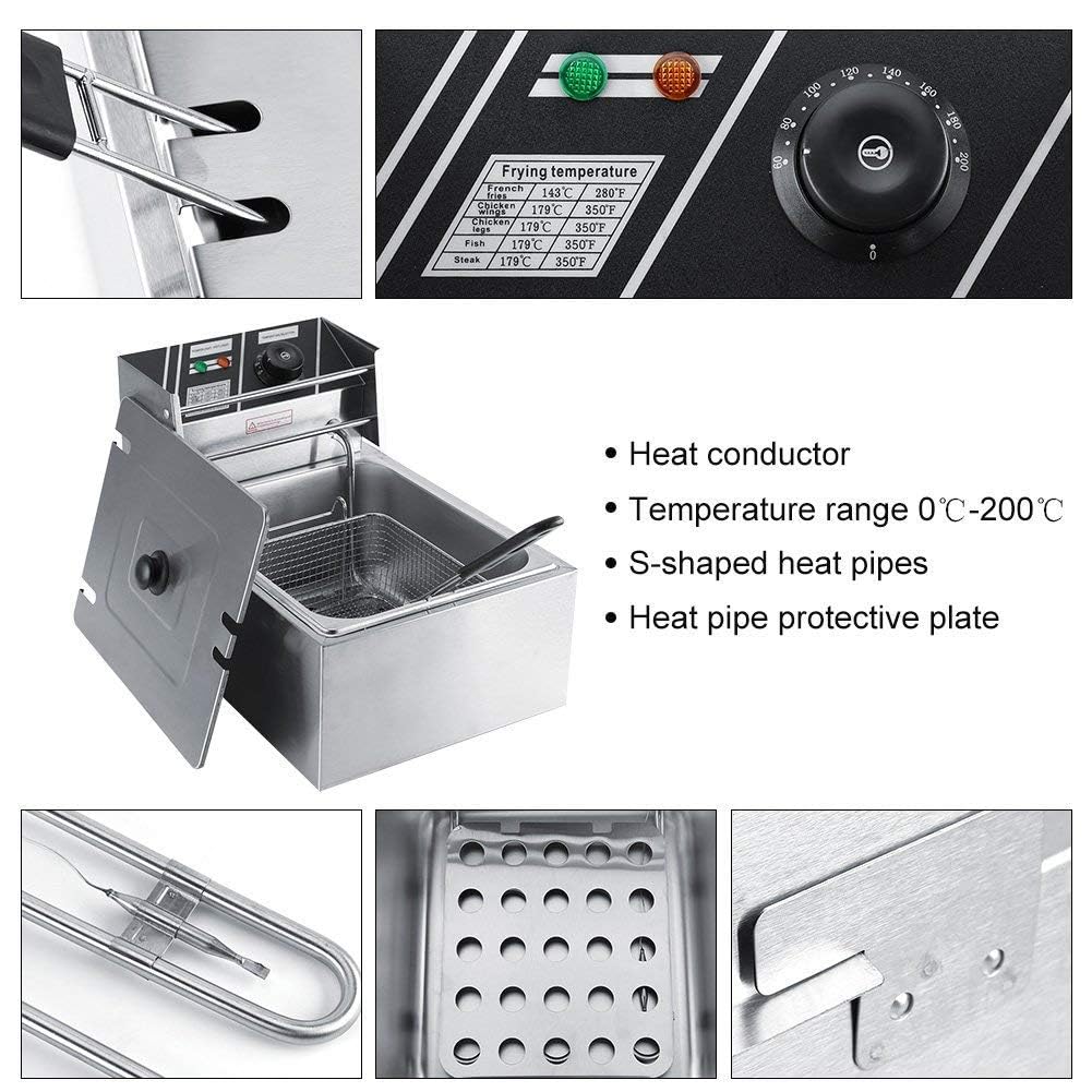 Deep Fryer 6 ltr ideal for hotel & restaurants 3