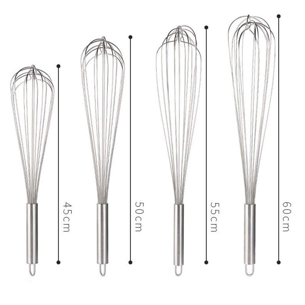 Batidor de varillas para hacer tartas y hacer tartas ZHANGXIAO (tamaño: 55 cm)