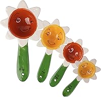 Vista 6 de Lindas cucharas medidoras - Juego de utensilios de cocina y decoración de cocina - Cucharas azules para pájaros