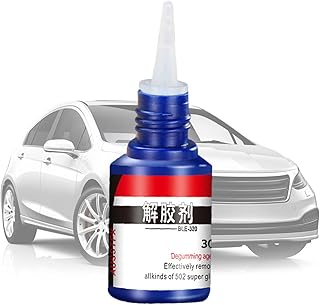 Super Glue Remover Gel, 30g Professional Adhesive, Quick Drying Viscosity Solvent, Fast Acting Formula Dissolves Cyanoacrylate, Safe for Skin Contact