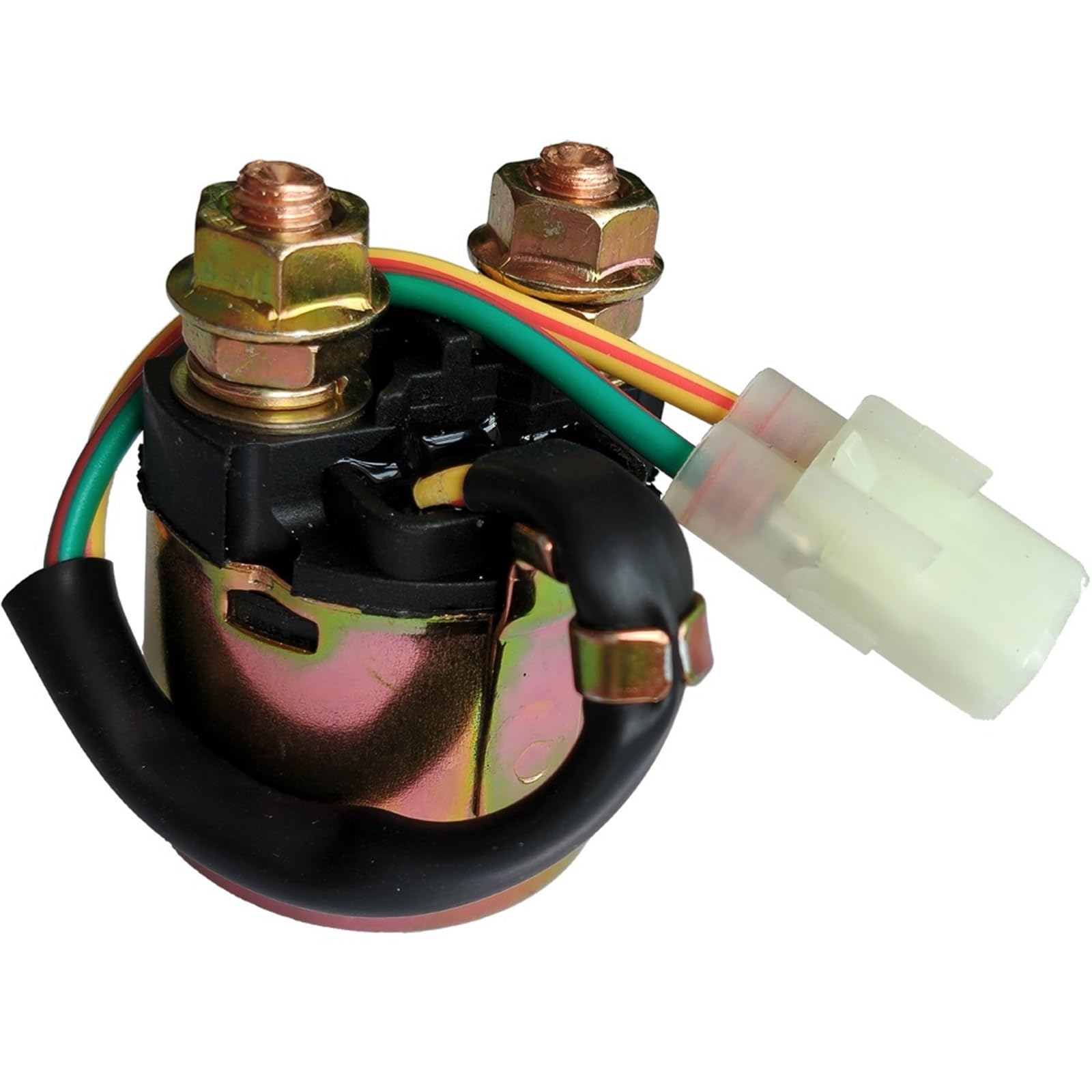 ‌Solenoide relè moto‌ Solenoide relè avviamento adatto per HONDA ATV TRX450 TRX SPORTRAX 450R 2006-2009 TRX500 FOURTRAX FOREMAN RUBICON 500 ‌Relè di avviamento motocicletta‌(1pc relay)