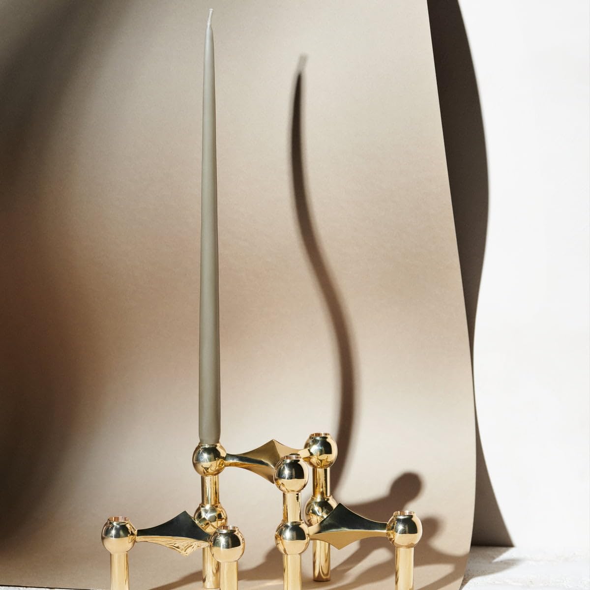 Stoff Nagel taper candles by Ester & Erik z wosku parafinowego w kolorze czarnym, czas palenia ok. 3,5 h, niekapiący, 6 sztuk, 36010