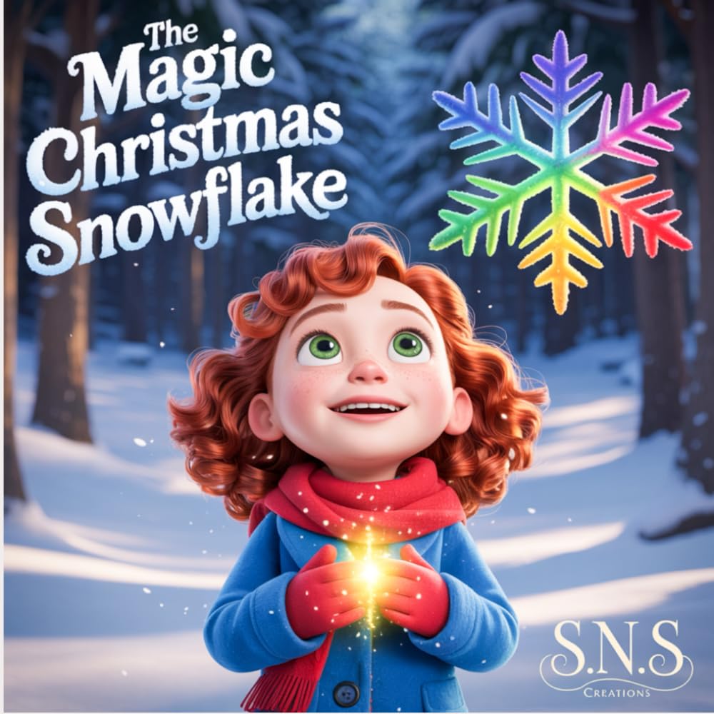 The Magic Christmas Snowflake: A Magical Holiday Adventure for Children with Beautiful Illustrations