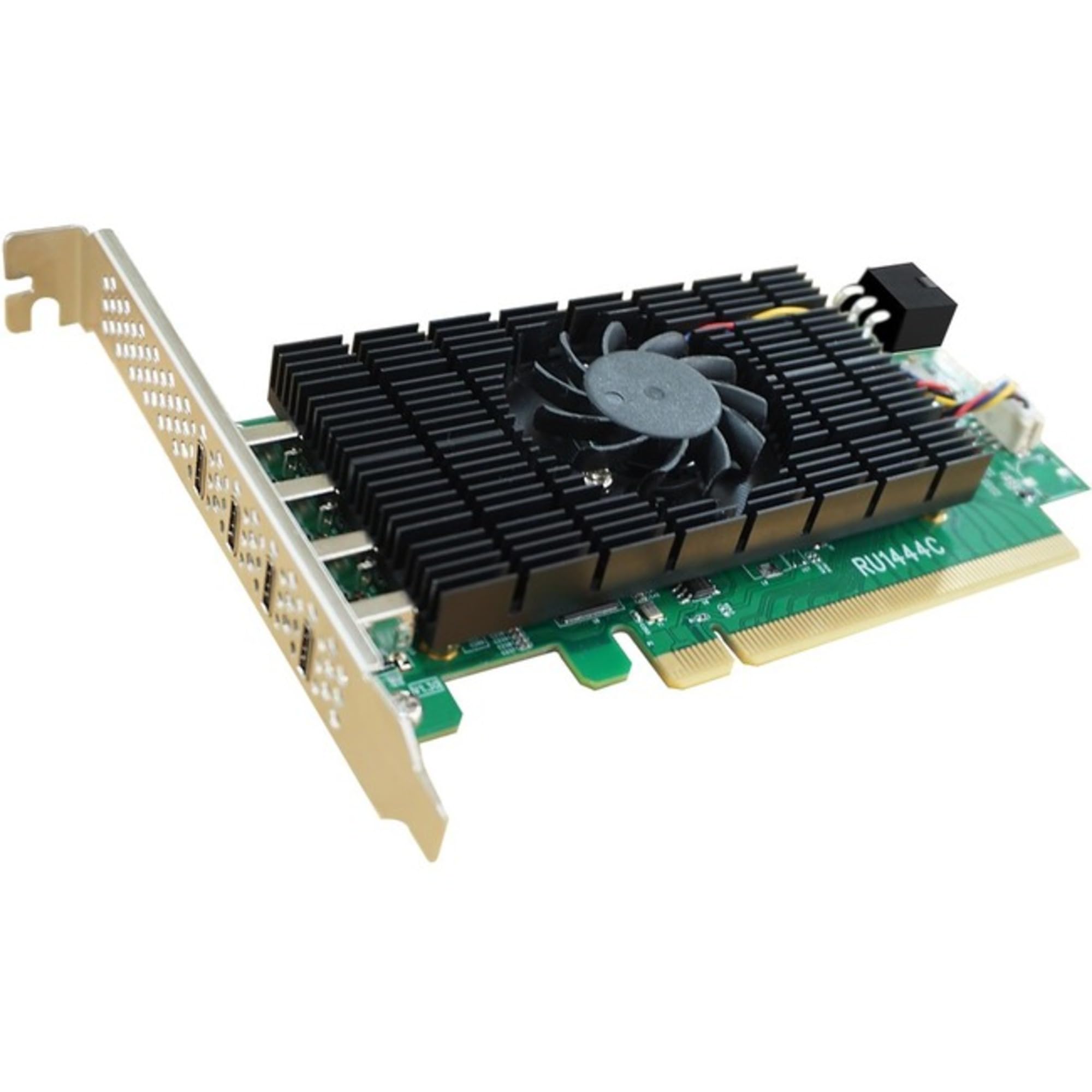 Highpoint RocketU 1444C PCIe 3.0 x16 4X 20GB/s Port USB 3.2 Controller