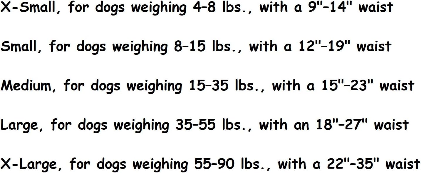 Washable Dog Diapers Belly Band Male Wraps or 2 Packs of Unisex Cover Ups Reuseable Comfortable Protection (x Large Cover Ups 2 Pack)