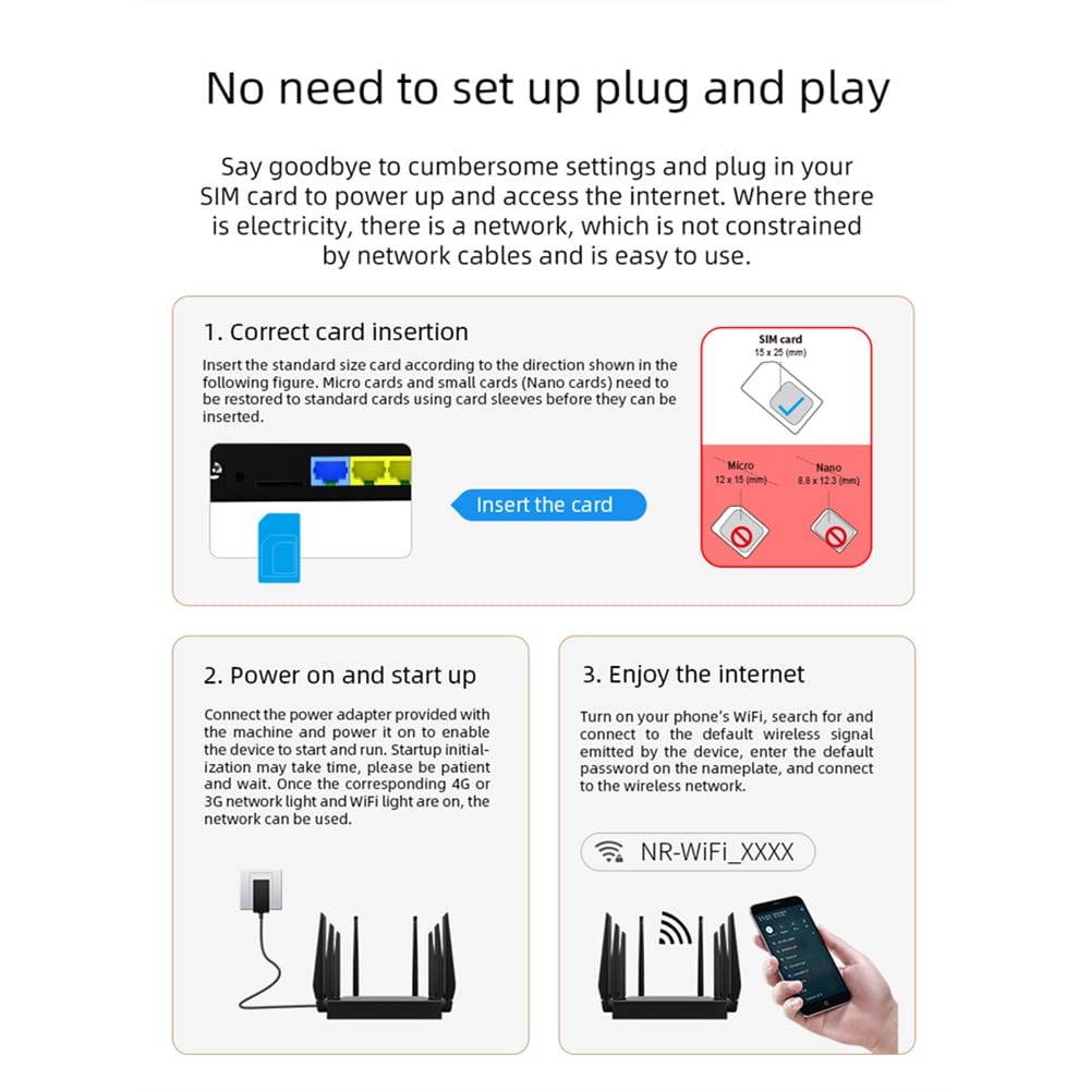 Router CPE 5G Ethernet Red Router WiFi 5G Router CPE 5G Router WiFi 5G Enchufe UE