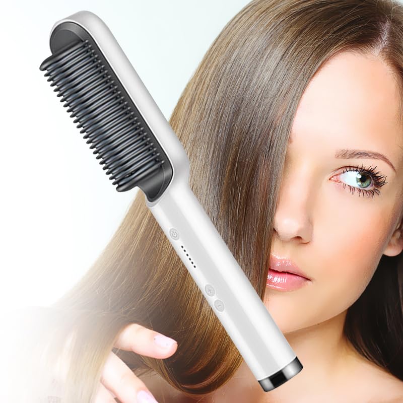 Amazon.com : Professional Anion Hair Straightener Comb, Beard