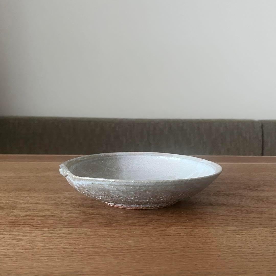 菓子鉢 椿模様 蓋付き菓子鉢 益子焼 作家物 菓子器 じきろう