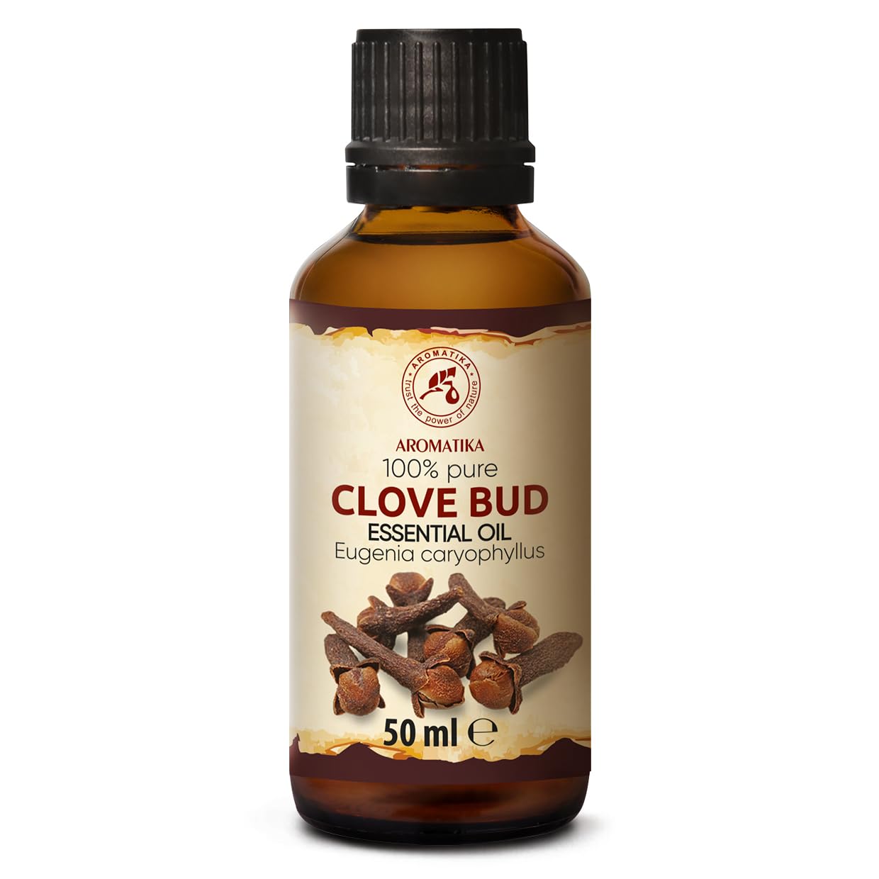 Olio Essenziale di Chiodi di Garofano 50 ml - Eugenia Caryophyllus - Naturale e Puro - Olio essenziali per Diffusori - Aroma per la Casa - Saponi e Candele - Profumo di lunga durata - Aromaterapia