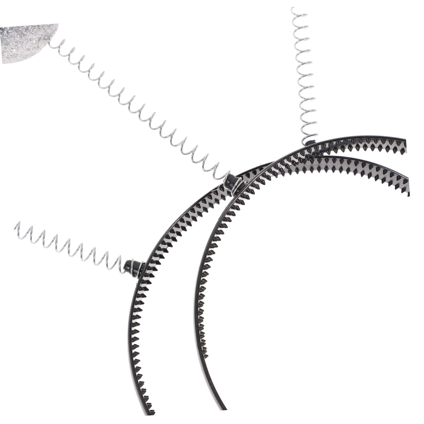 Toddmomy 1 Set Festival Party Glasses Tinted Alien Antenna Alien Glasses Silver Alien Headband Trendy Antennas Mirrored Alien Band First Neon Glasses Hair Women Plastic