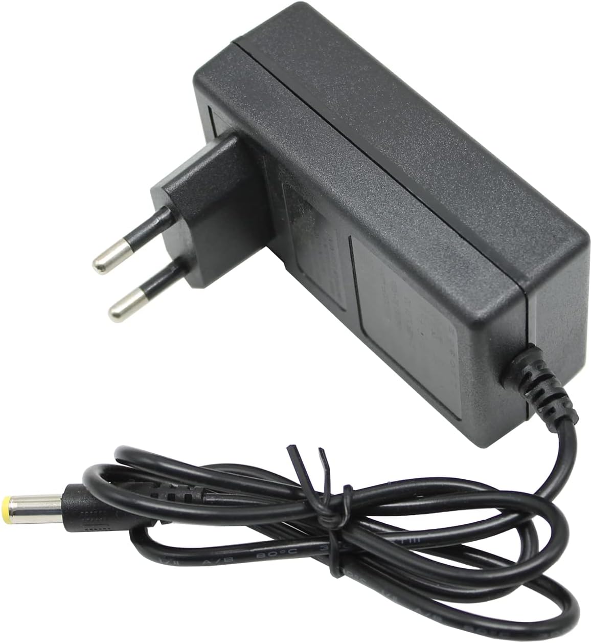 AC to DC Powertool Battery Charger: Output 21V / 1A Power Adapter for Mini Chainsaw Lithium-ion Batteries with 5.5mm Jack Charing Cable