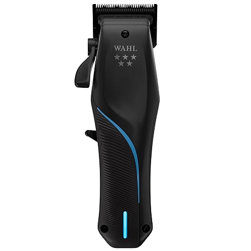 Wahl Professional Cortapapeles de vapor de 5 estrellas con cuchilla de calvicie ajustable F32 Fadeout, control de velocidad adaptable,