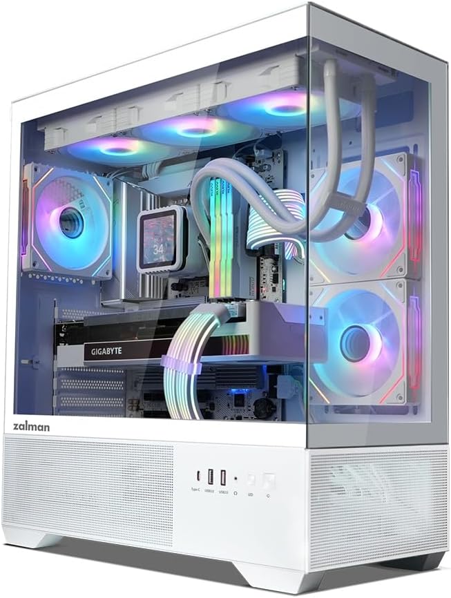 ZALMAN CHRONIX V2 White ミドルタワー型PCケース CS9470