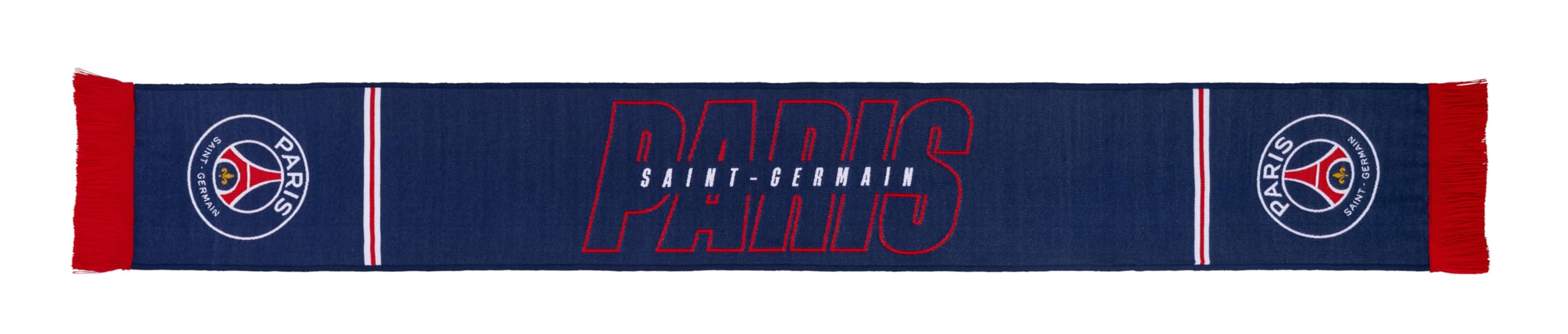PARIS SAINT - GERMAIN Szalik PSG - oficjalna kolekcja Rozmiar 140 cm, Niebieski, 140